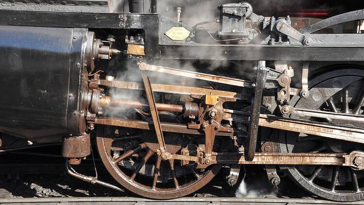 Heritage train in the UK