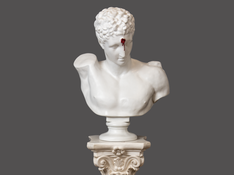 L’obra de Banksy que van comprar Angelina Jolie i Brad Pitt ara forma part de la col·lecció permanent del Moco Museum Barcelona L’obra de Banksy que van comprar Angelina Jolie i Brad Pitt ara forma part de la col·lecció permanent del Moco Museum Barcelona