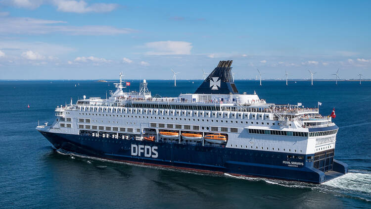 DFDS ferry near Denmark