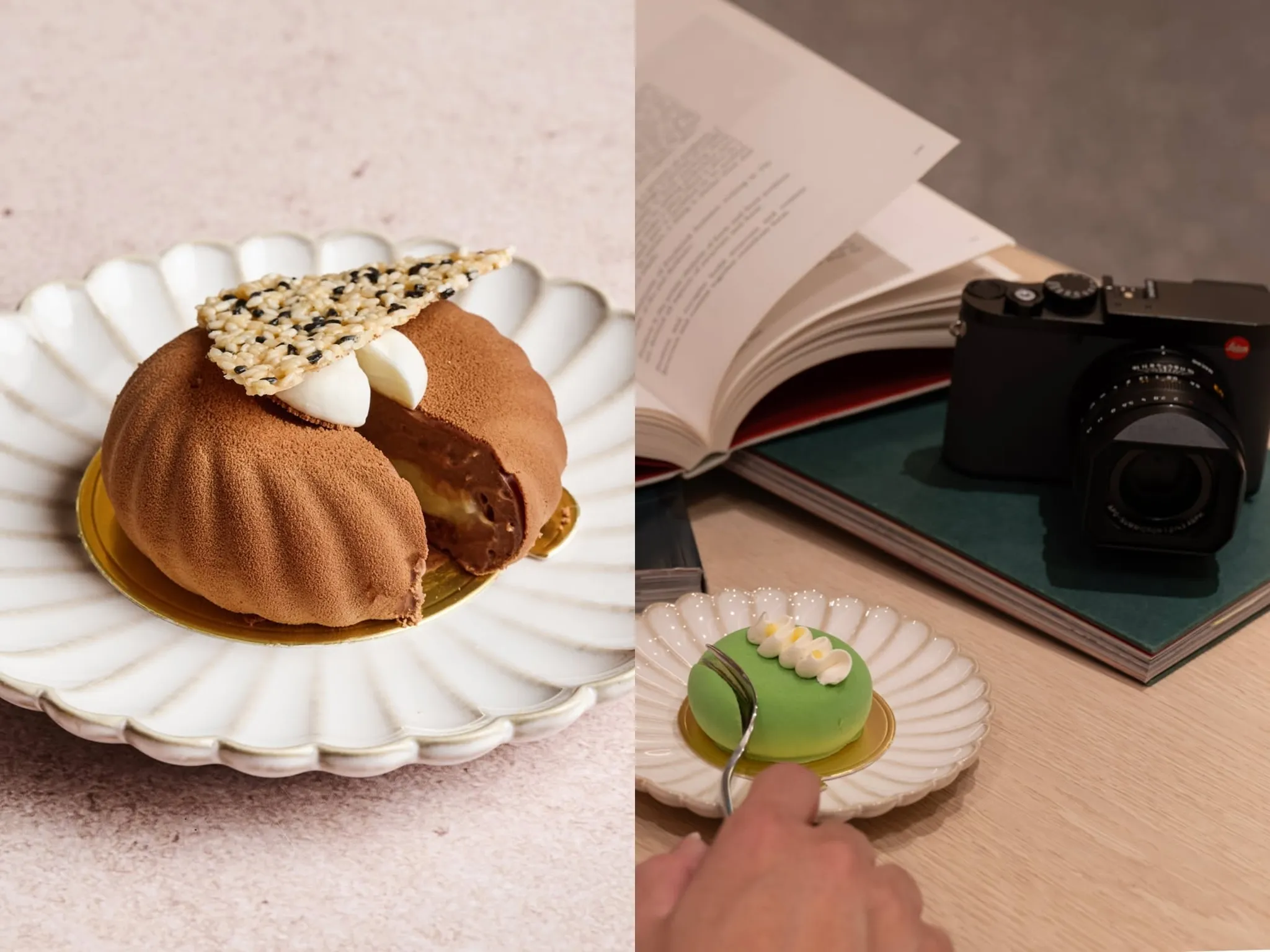 Desserts at Caf&eacute; Leitz - Leica camera cafe in Singapore