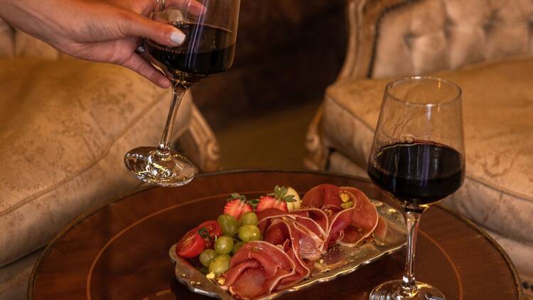 DIY charcuterie and wine at Selvaggio, San Isidro
