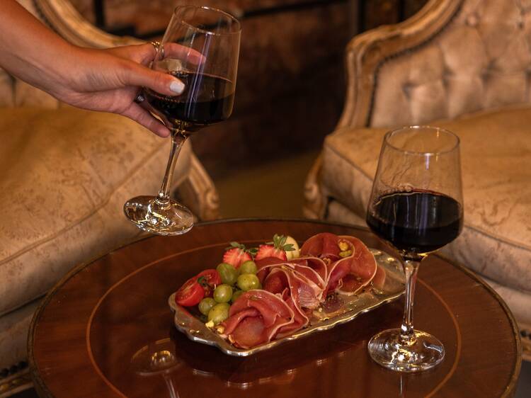 DIY charcuterie and wine at Selvaggio, San Isidro