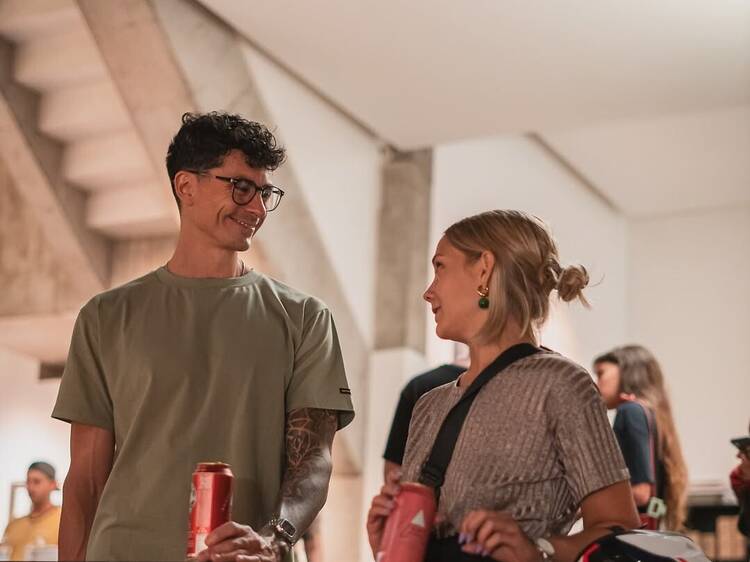 Tempting Cupid on a Palermo rooftop