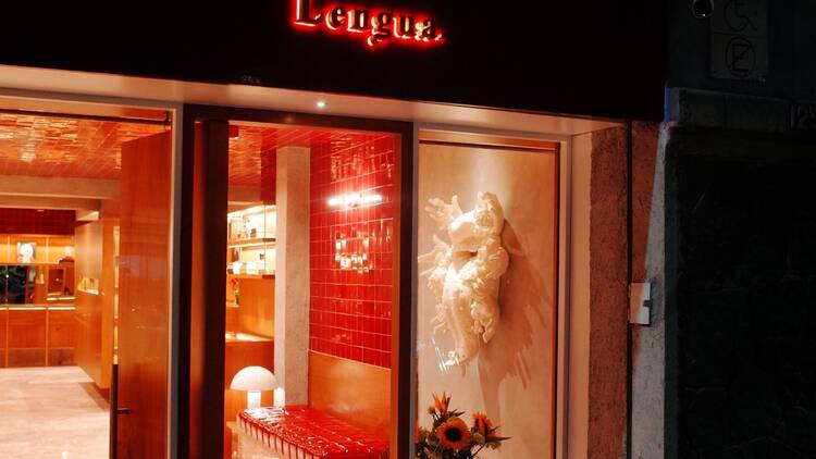 Lengua Concept de joyería 