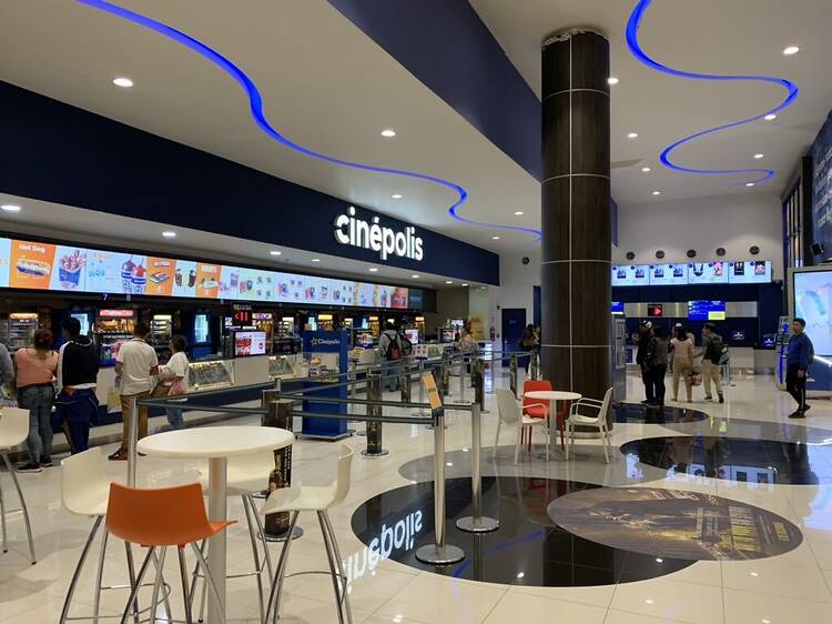 Cines en la delegación Iztapalapa