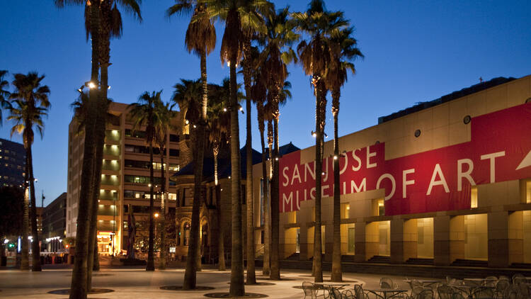 Admire art at the San Jose Museum of Art
