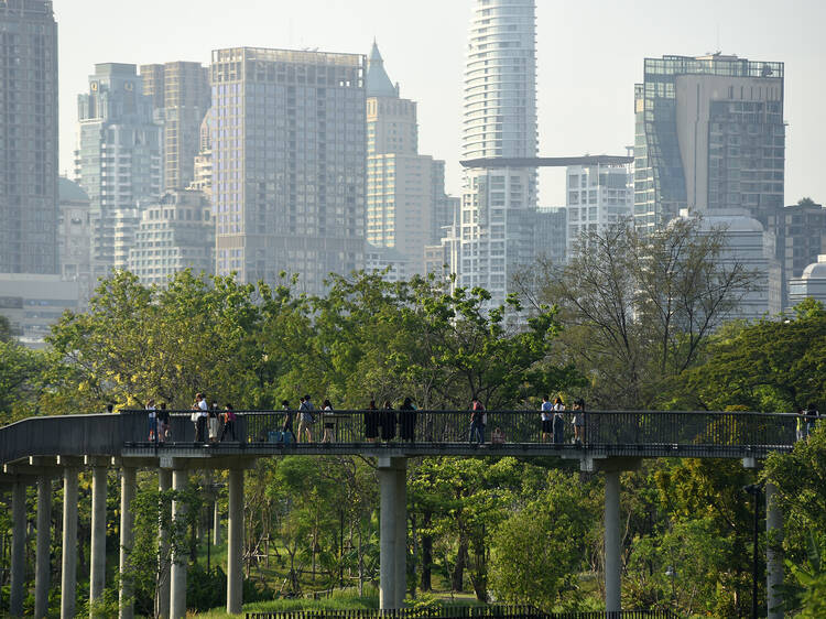 1. Benchakitti Park for the ‘trees, yes! middle of nowhere, no!’ people