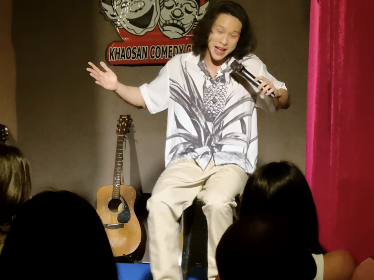 5. Khaosan Comedy Club to test their humour – it really is a big deal!
