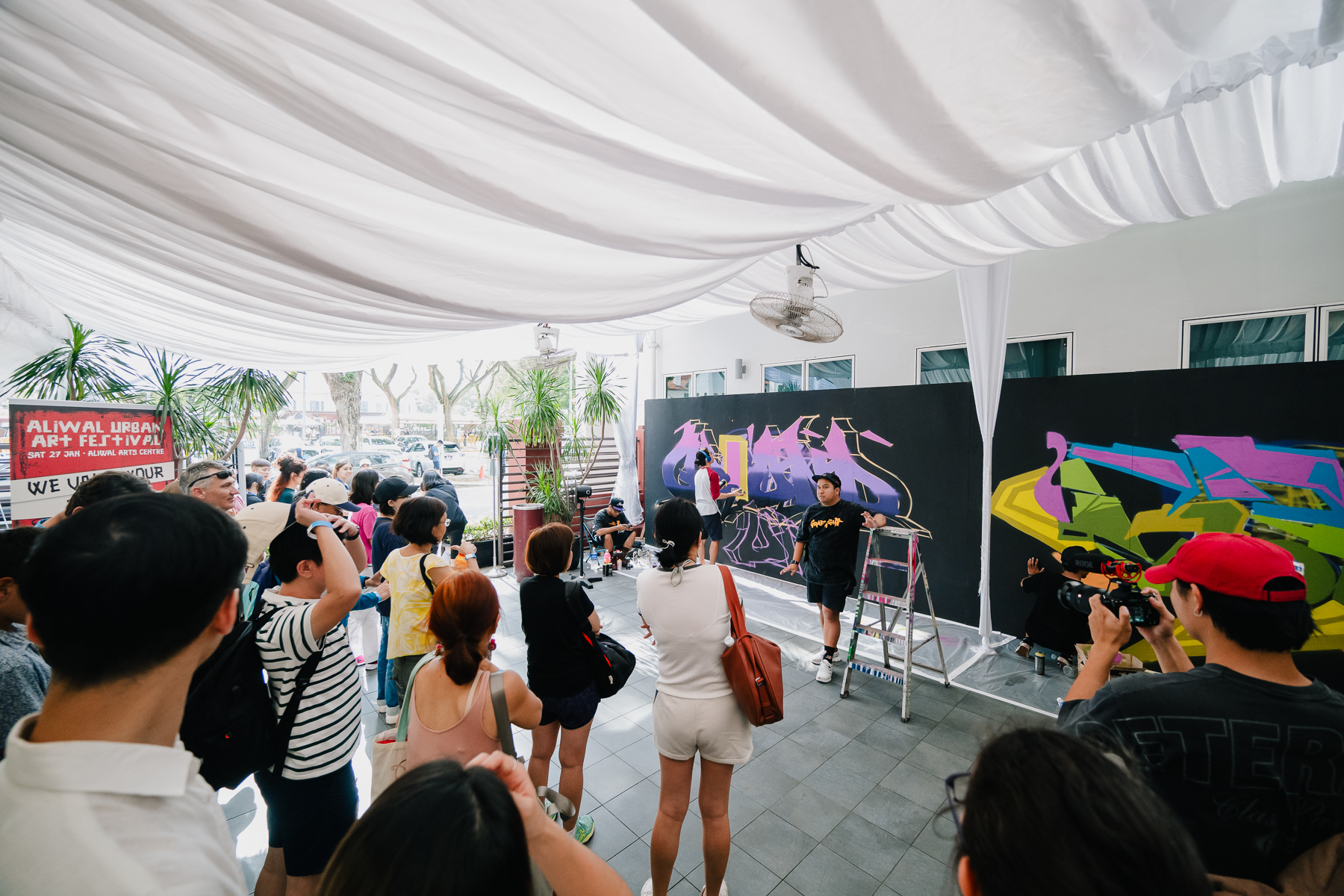 Aliwal Urban Arts Festival returns on January 31 at Kampong Glam with art, music, and street culture