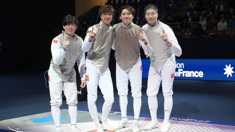 Fencing gold medal FIE World Cup Paris 2026