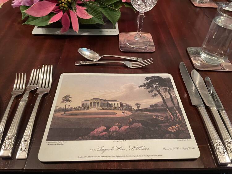 Farm Lodge Country House silver service dinner