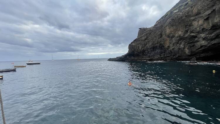 Go for an early-morning harbour dip