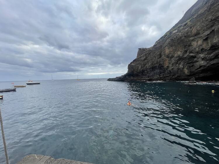 Go for an early-morning harbour dip