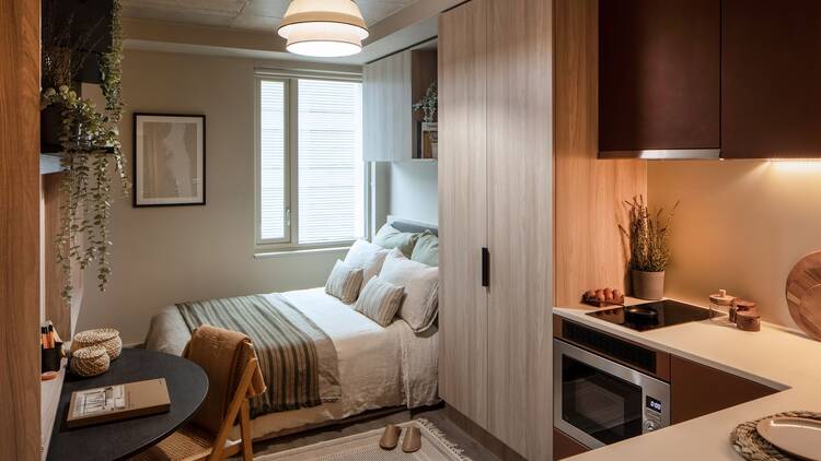 Studio room at Folk at Florence Dock in Battersea/Wandsworth