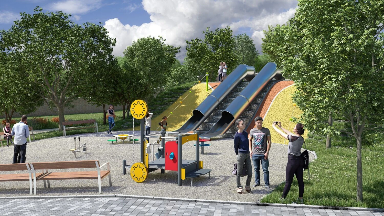 Parque de Juan Carmona 'Habichuela'. Ayuntamiento de Madrid