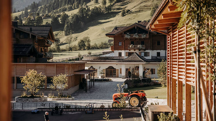 A view of Familien Natur Resort Moar Gut resort in Austria