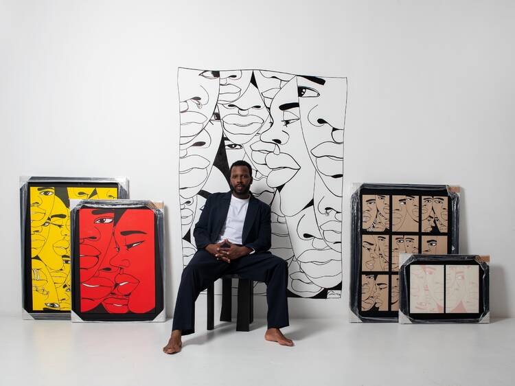 Dino D’Santiago leva “acto de desobediência” à galeria Underdogs