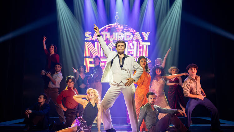 A scene from 'Saturday Night Fever'.