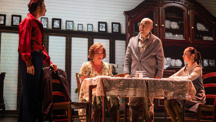 A scene from 'Saturday Night Fever'.