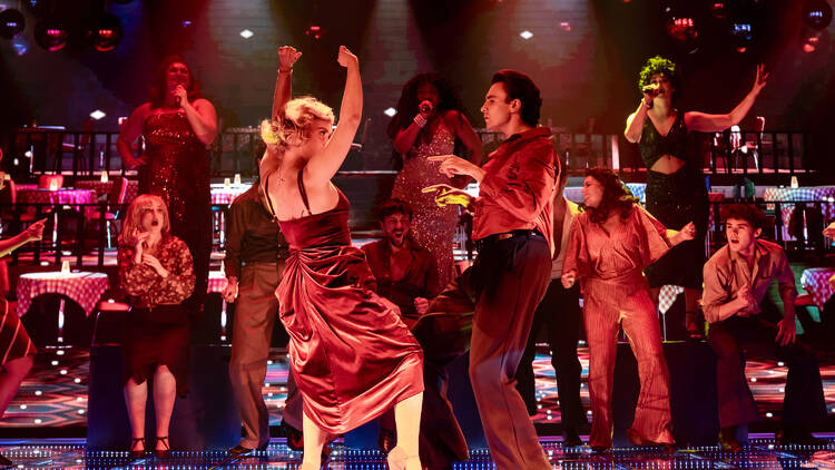 A scene from 'Saturday Night Fever'.