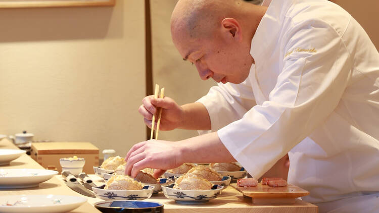 Shinji Kanesaka Hong Kong Edomae sushi