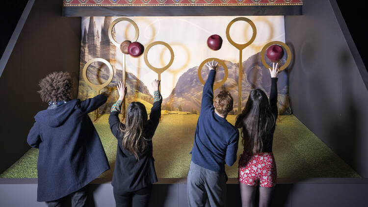 Playing Quidditch at Harry Potter: the Exhibition