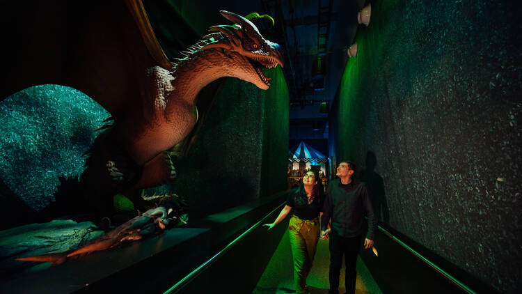 Dragon at Harry Potter: the Exhibition