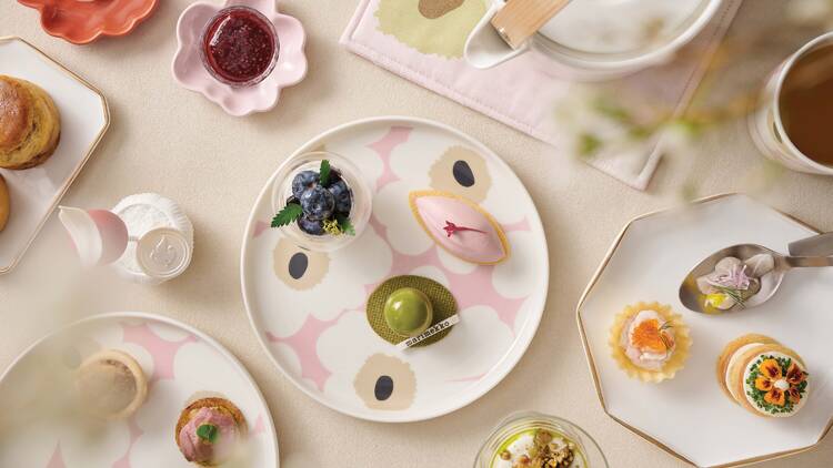 JW 萬豪酒店 x Marimekko「花悅綻放」下午茶