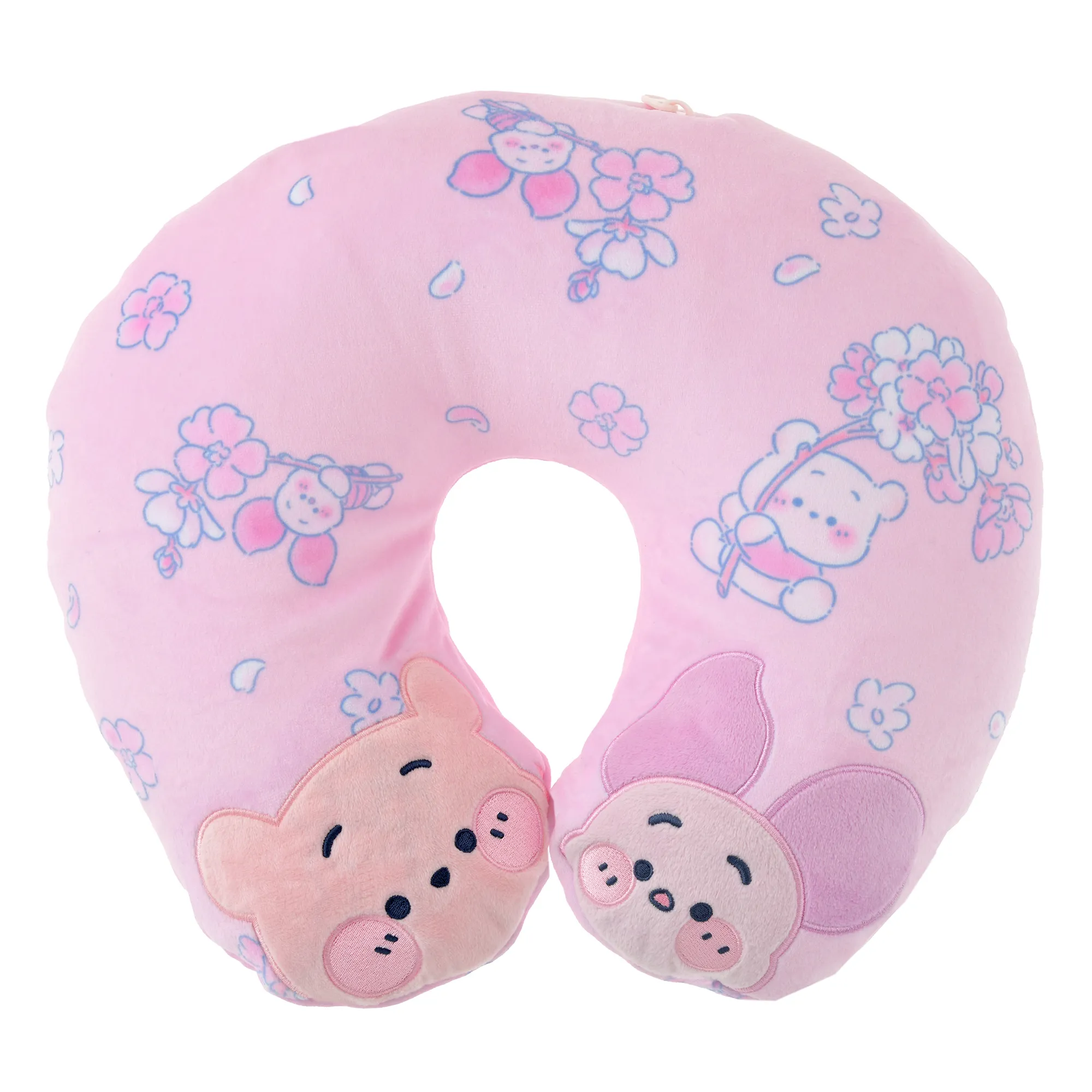 Winnie the Pooh and Piglet neck pillow