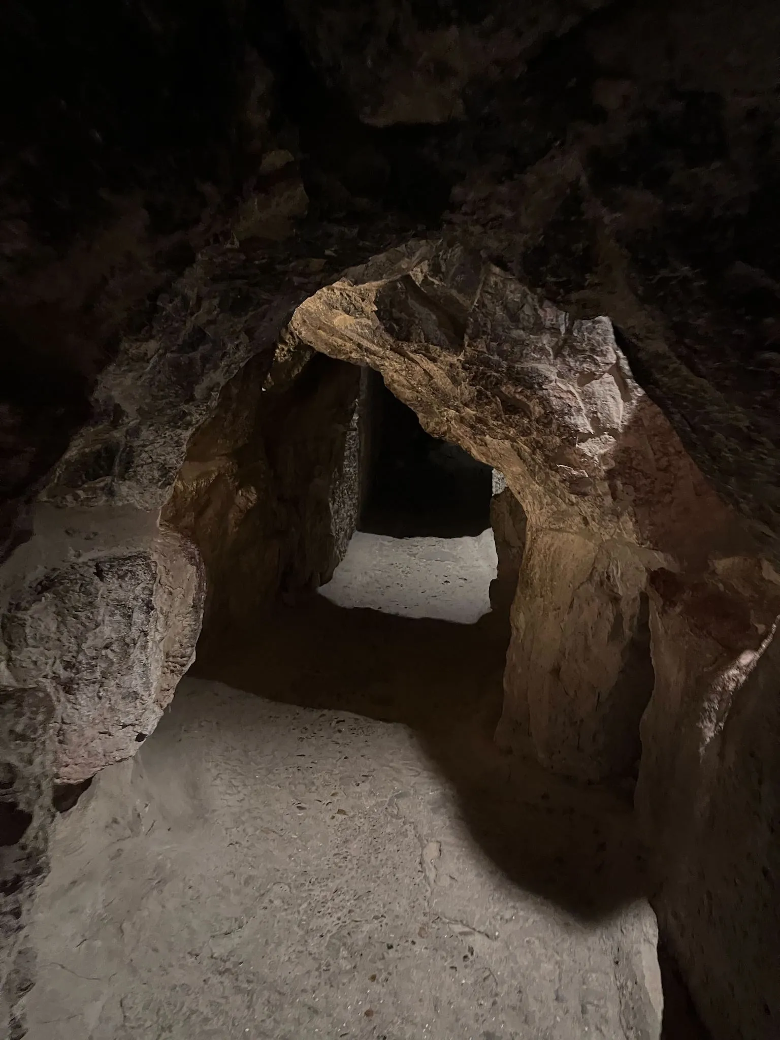 A tunnel inside the Great Pyramid of Giza