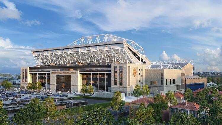 Redevelopment plans for Leeds United stadium Elland Road