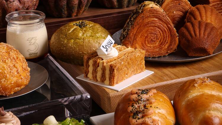 Pastries at Onsu bakery 