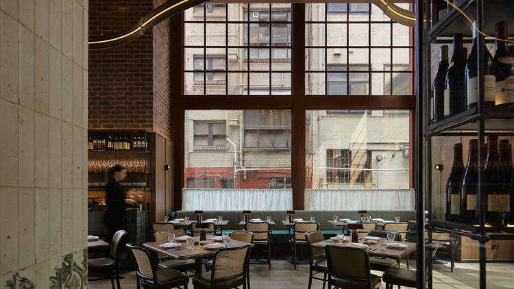 The dining room at Marmelo.