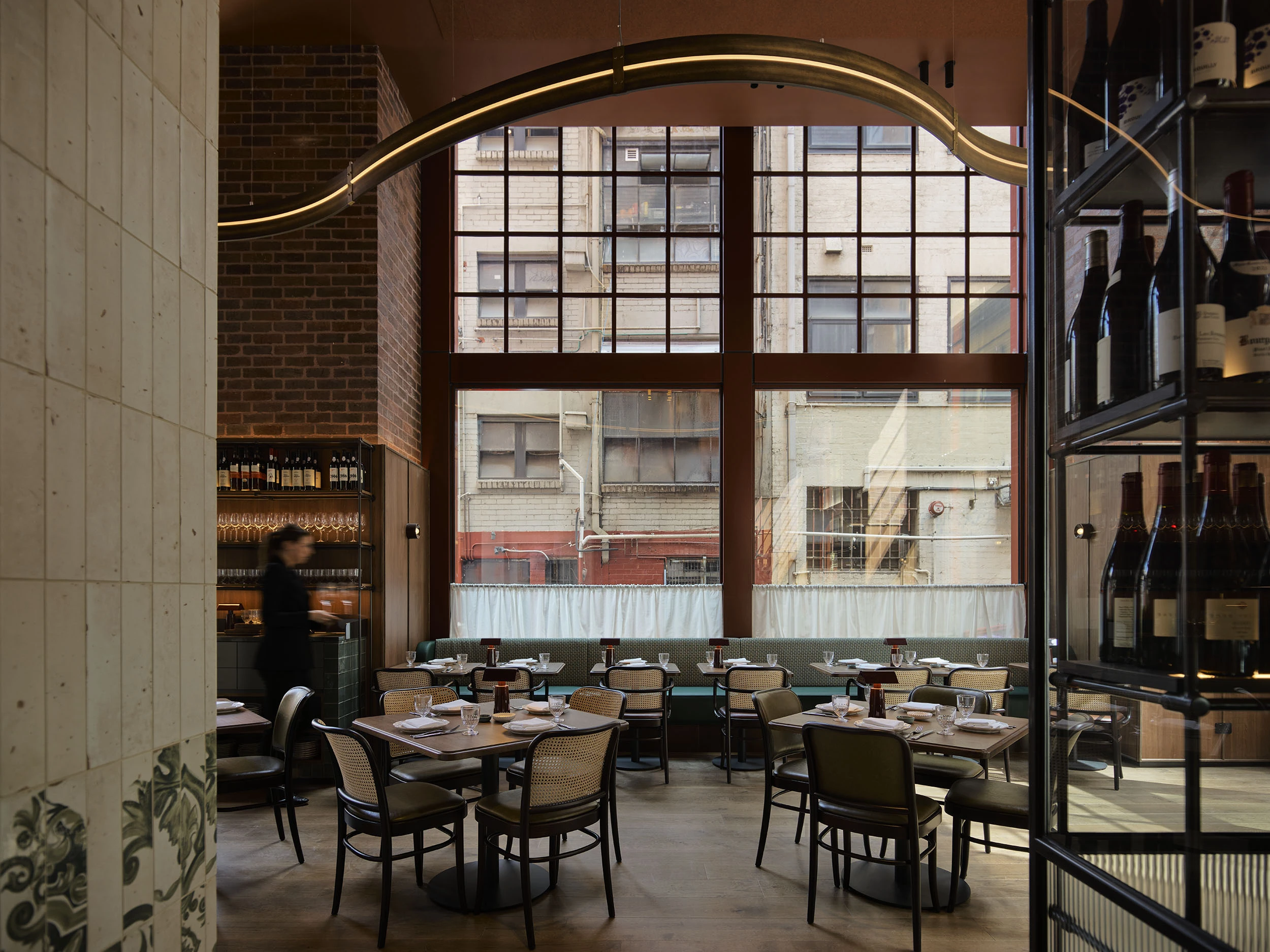 The dining room at Marmelo.