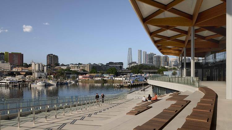 Sydney Fish Market during the day