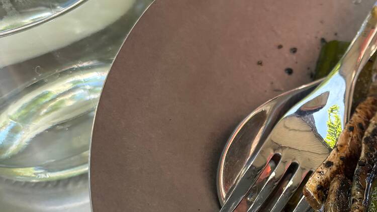 Port Lincoln sardines with soured cucumber at Cordelia.