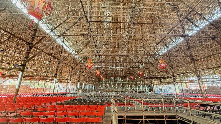 Kam Tin Heung Jiao Festival Kam Tin Heung Jiao Festival bamboo theatre