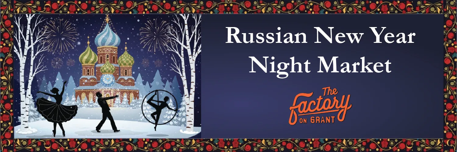 Russian New Year Night Market