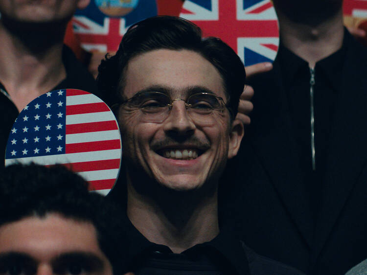 Timothée Chalamet y la obsesión por la grandeza en Marty Supreme