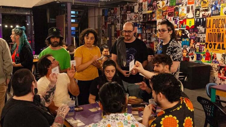 A treasure hunt in Parque Rivadavia