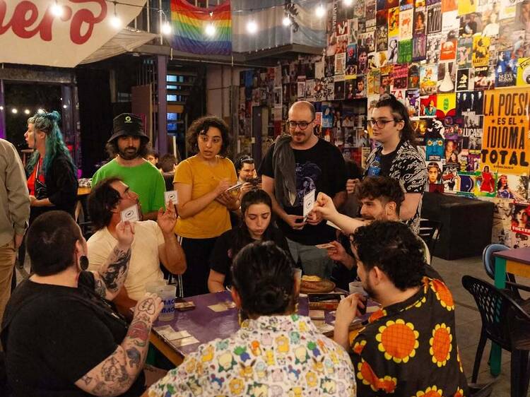 A treasure hunt in Parque Rivadavia