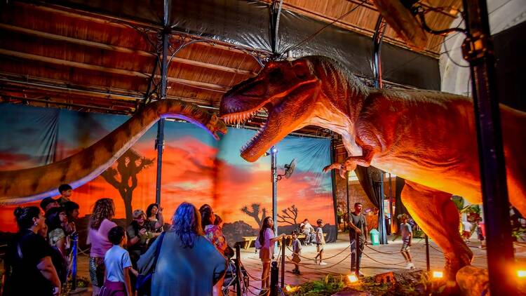 Dinosaurs to discover with kids at La Rural