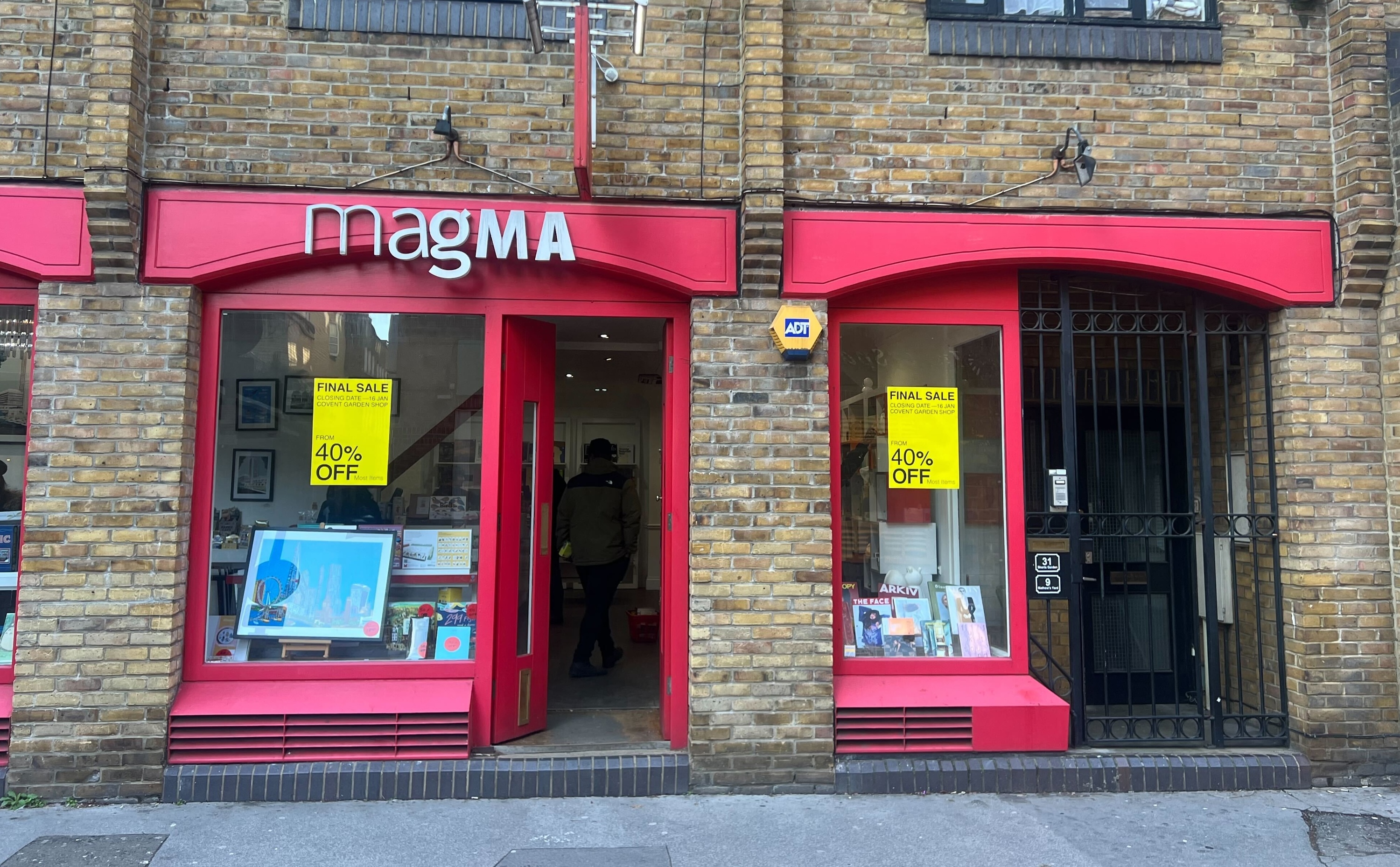 Beloved Covent Garden bookshop Magma is closing for good this week