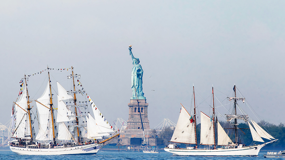 On July 4, the Port of New York will host one of the largest ship gatherings in history to mark the country's semiquincentennial