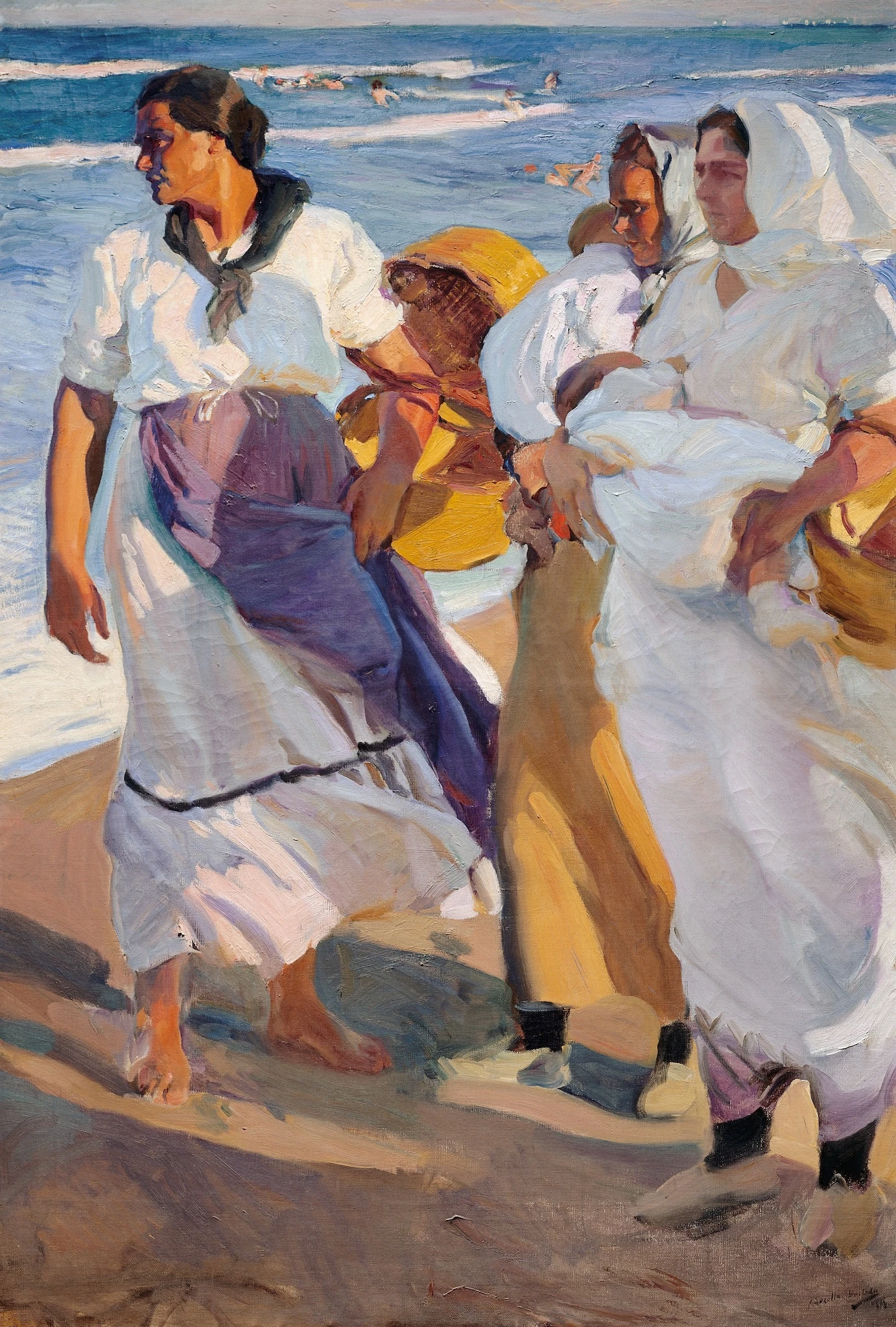 'Pescadoras valencianas', Joaquin Sorolla I Palau Martorell