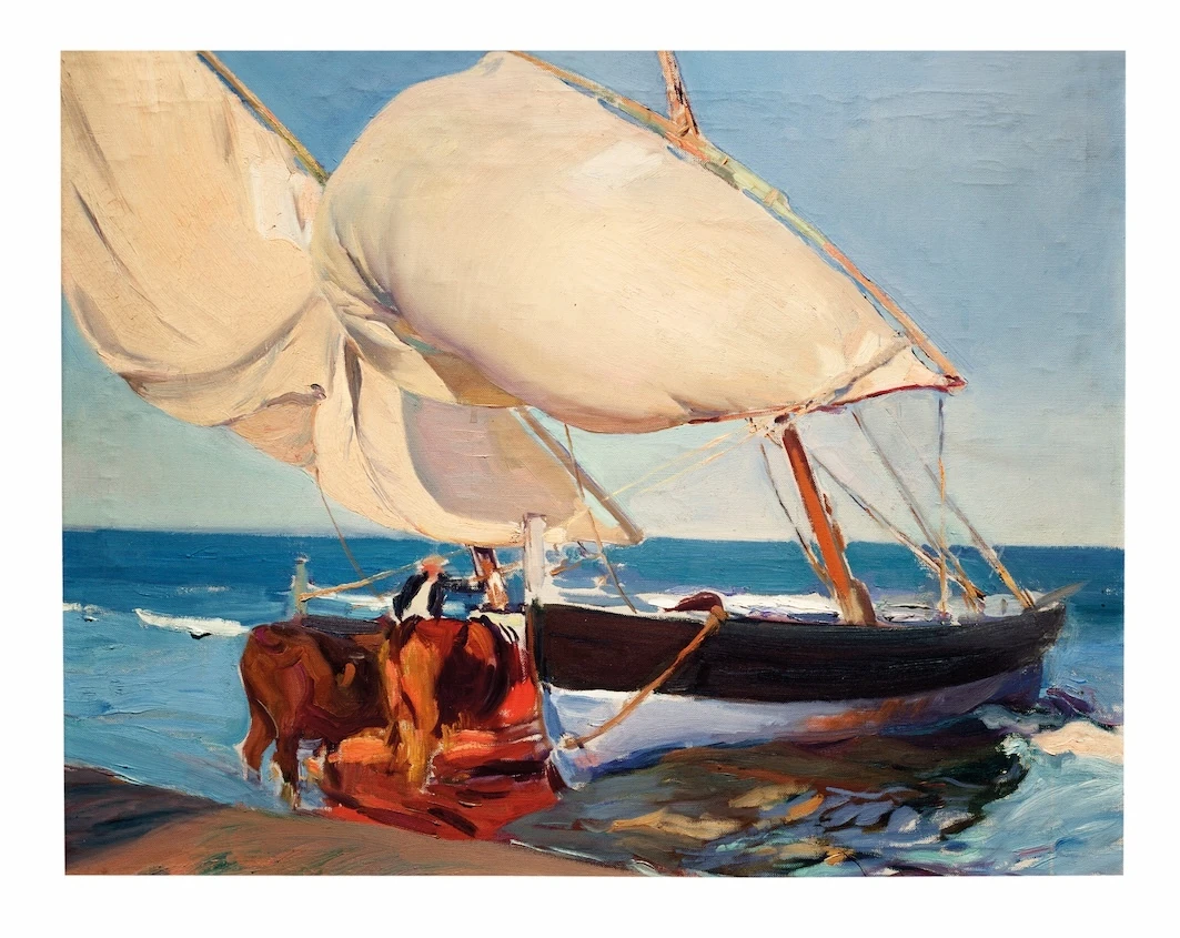 'Las velas', Joaqu&iacute;n Sorolla