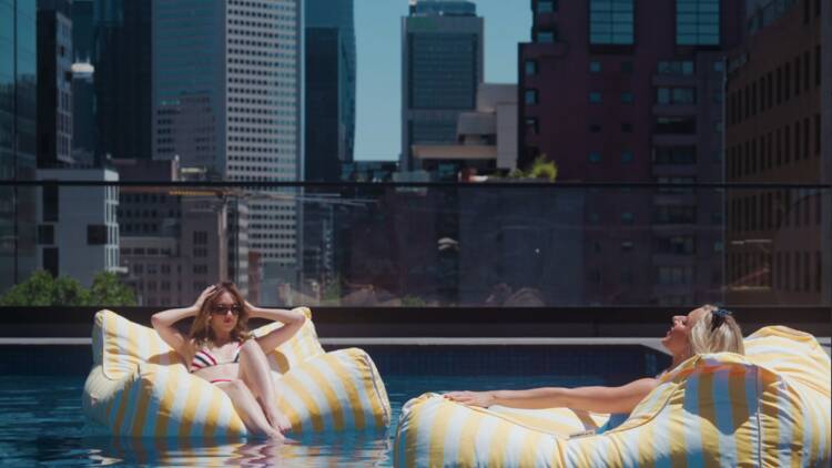 Le Splash Rooftop at Le Meridien hotel.