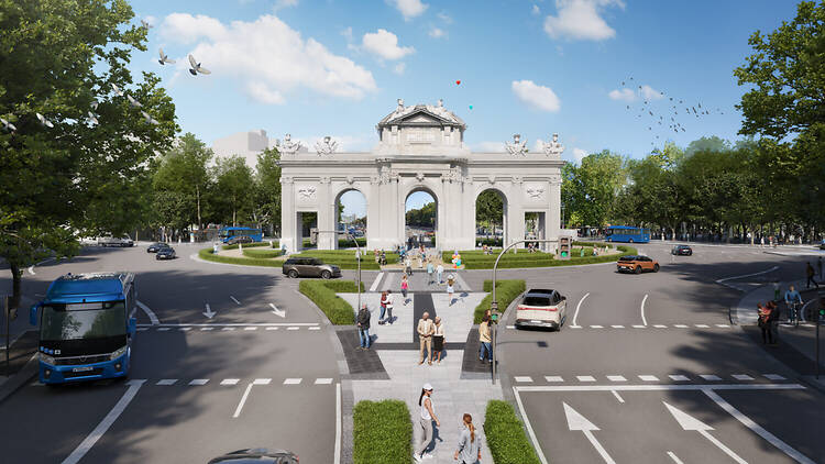 Bulevar de la Puerta de Alcalá Bulevar de la Puerta de Alcalá
