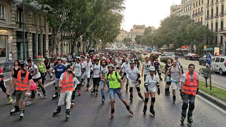 Madrid Friday Night Skate Madrid Friday Night Skate