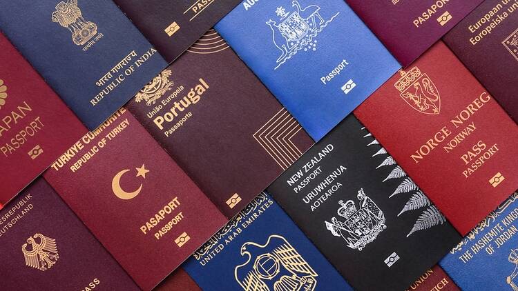Passports from different nations